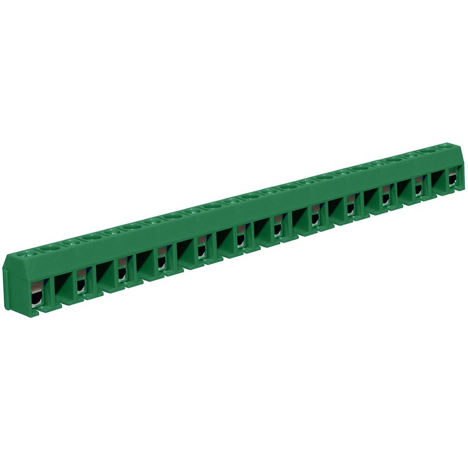Anschlussklemme 10 mm | Drahtschutzbügel | niedriges Profil | 90°