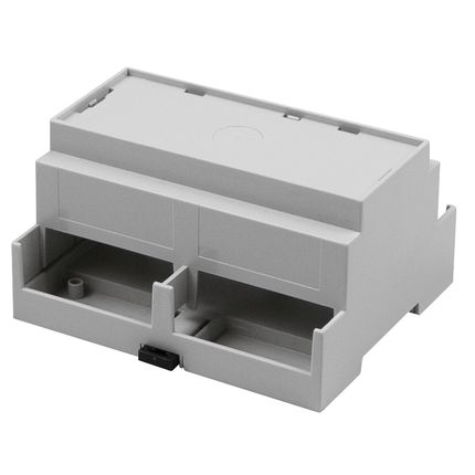 Hutschienengehäuse | modular | Polycarbonat V0 | mit Zwischenboden | Serie CNMB-ST