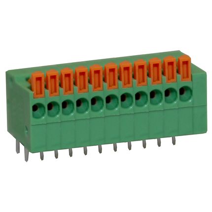 Steckklemme 2,54 mm | horizontal