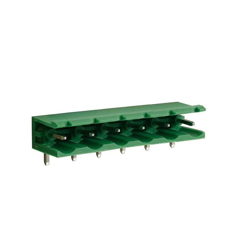 Steckbare Anschlussklemme 7,5 mm | Stecker | horizontal | geschlossene Seiten