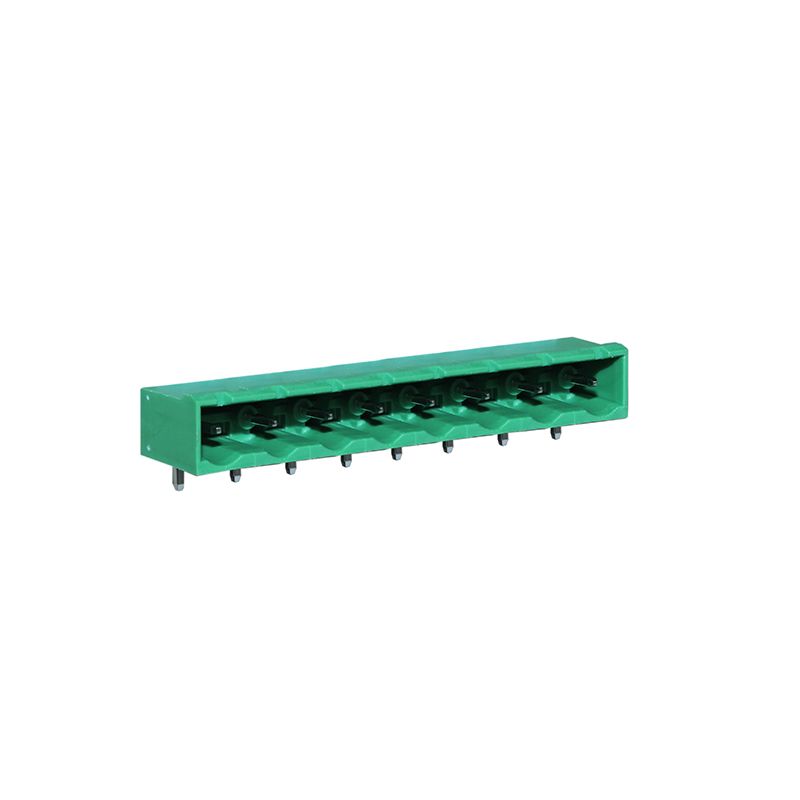 Steckbare Anschlussklemme 7,62 mm | Stecker | horizontal | geschlossene Seiten
