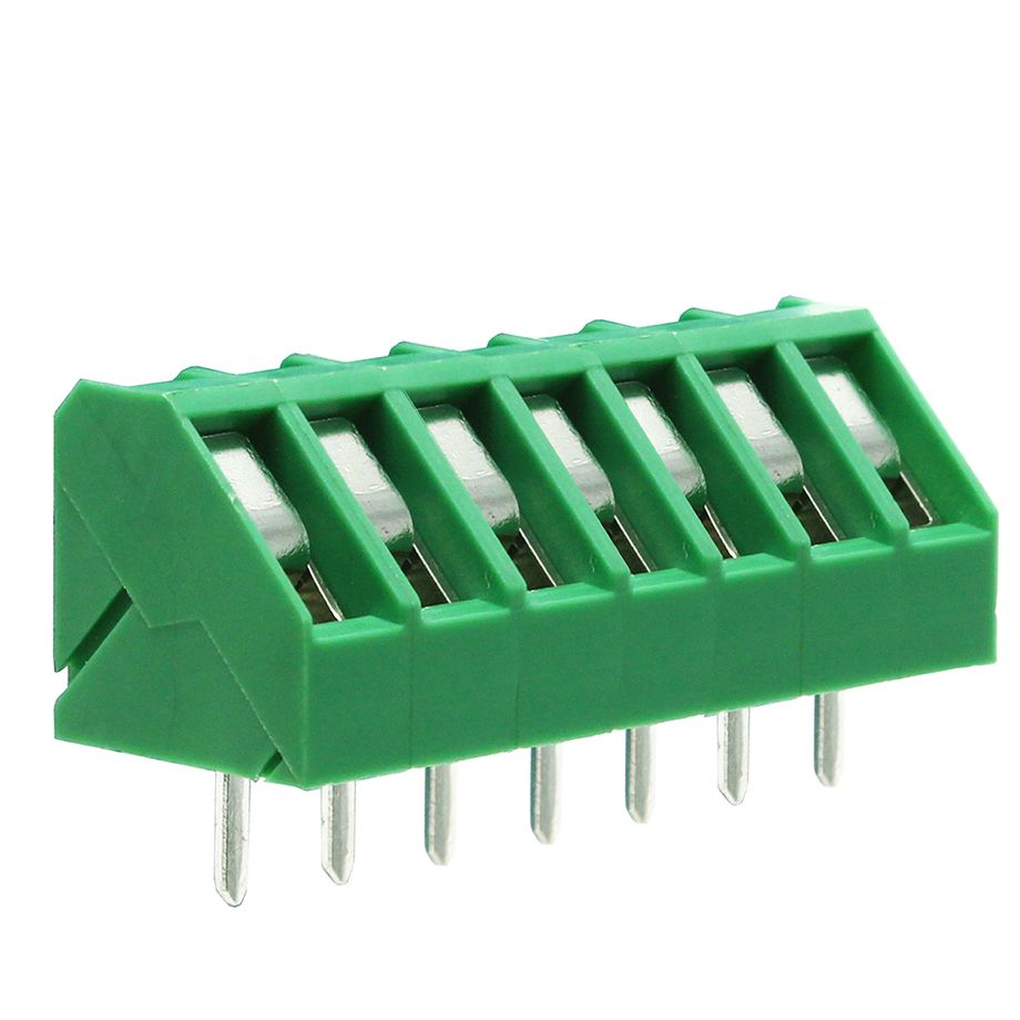 Anschlussklemme 5 mm | niedriges Profil | 45° | Rising-Clamp