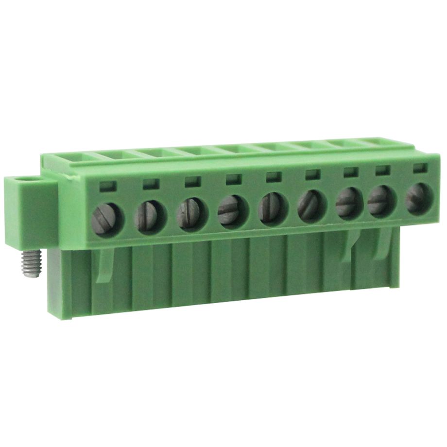 Steckbare Anschlussklemme 5 mm | Buchse | Rising-Clamp