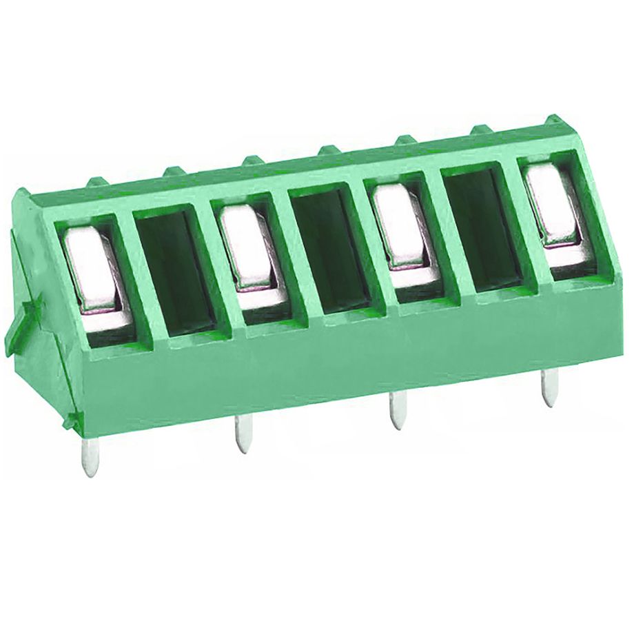 Anschlussklemme 10 mm | niedriges Profil | 45° | Rising-Clamp