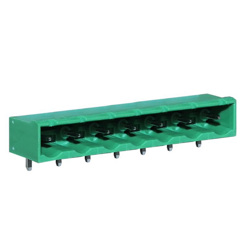 Steckbare Anschlussklemme 7,62 mm | Stecker | horizontal | geschlossene Seiten