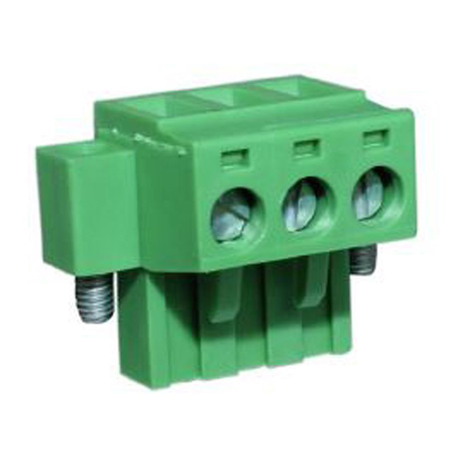 Steckbare Anschlussklemme 5 mm | Buchse | Rising-Clamp