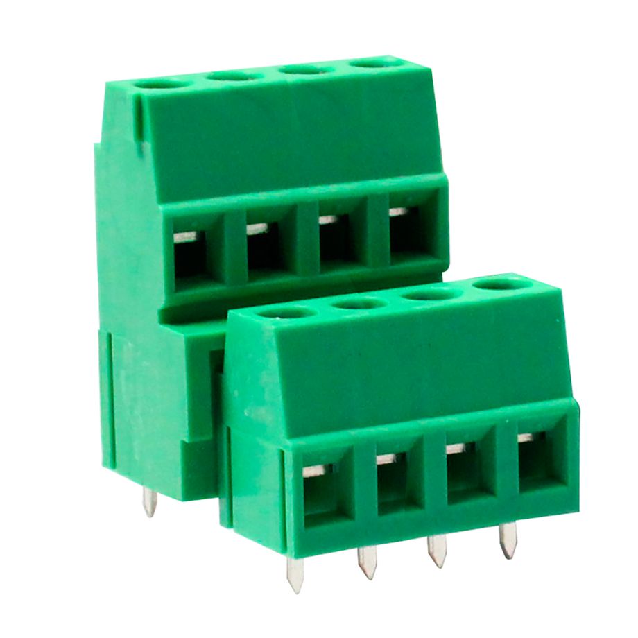 Doppelstock-Anschlussklemme 5,08 mm | Rising-Clamp