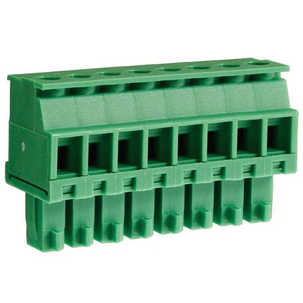 Steckbare Anschlussklemme 3,81 mm | Buchse | vertikal standard | Rising-Clamp