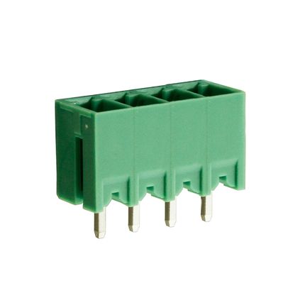 Steckbare Anschlussklemme 3,81 mm | Stecker | vertikal