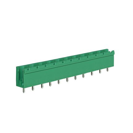 Steckbare Anschlussklemme 7,62 mm | Stecker | vertikal | offene Seiten