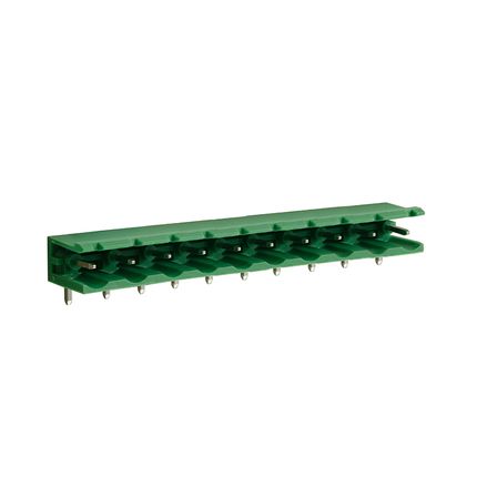 Steckbare Anschlussklemme 7,5 mm | Stecker | horizontal | offene Seiten