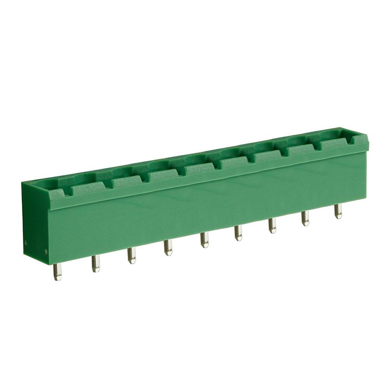 Steckbare Anschlussklemme 7,5 mm | Stecker | vertikal | geschlossene Seiten