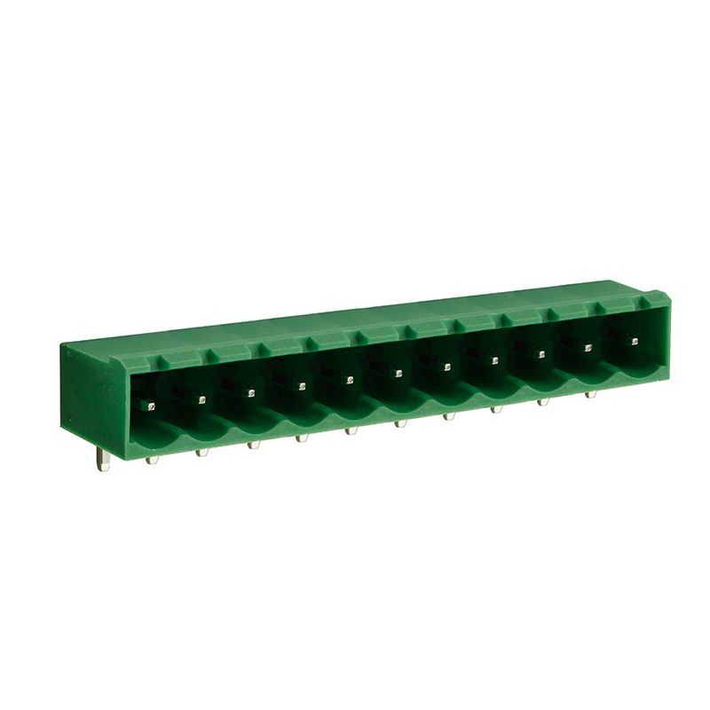 Steckbare Anschlussklemme 5,08 mm | Stecker | horizontal | geschlossene Seiten
