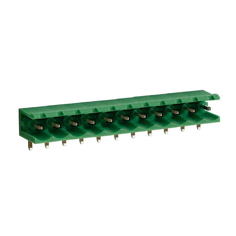 Steckbare Anschlussklemme 5,08 mm | Stecker | horizontal | geschlossene Seiten