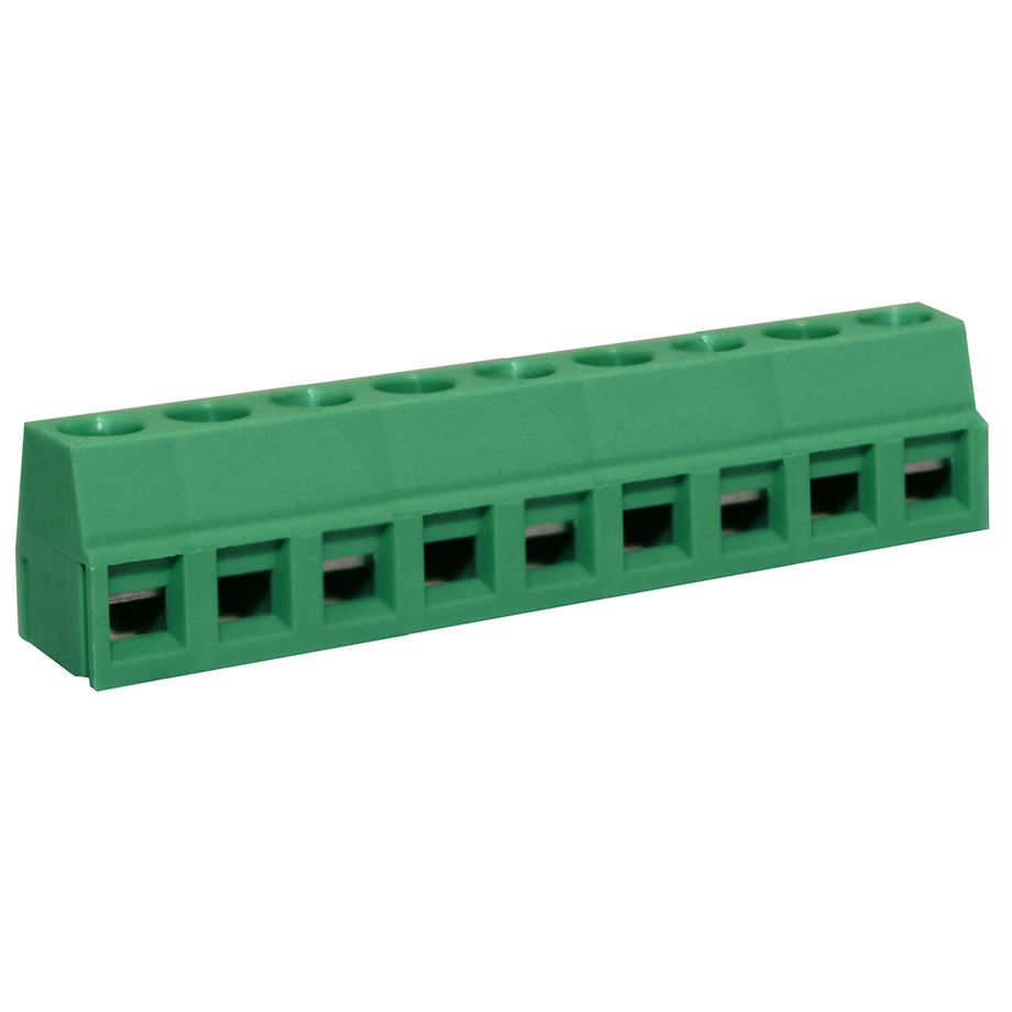 Anschlussklemme 10 mm | niedriges Profil | 90° | Rising-Clamp