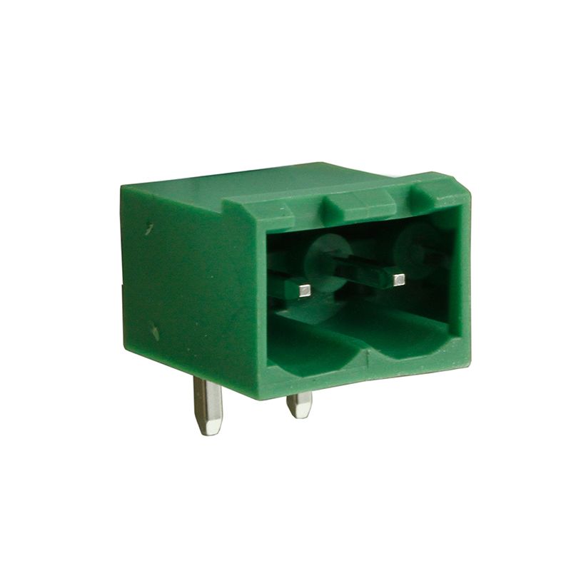 Steckbare Anschlussklemme 5 mm | Stecker | horizontal | geschlossene Seiten