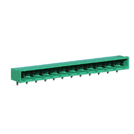 Steckbare Anschlussklemme 7,62 mm | Stecker | horizontal | geschlossene Seiten