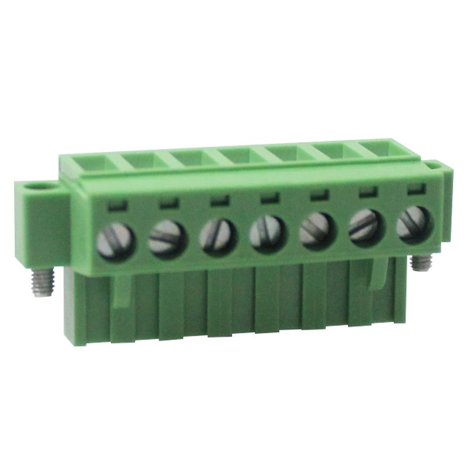Steckbare Anschlussklemme 5 mm | Buchse | Rising-Clamp