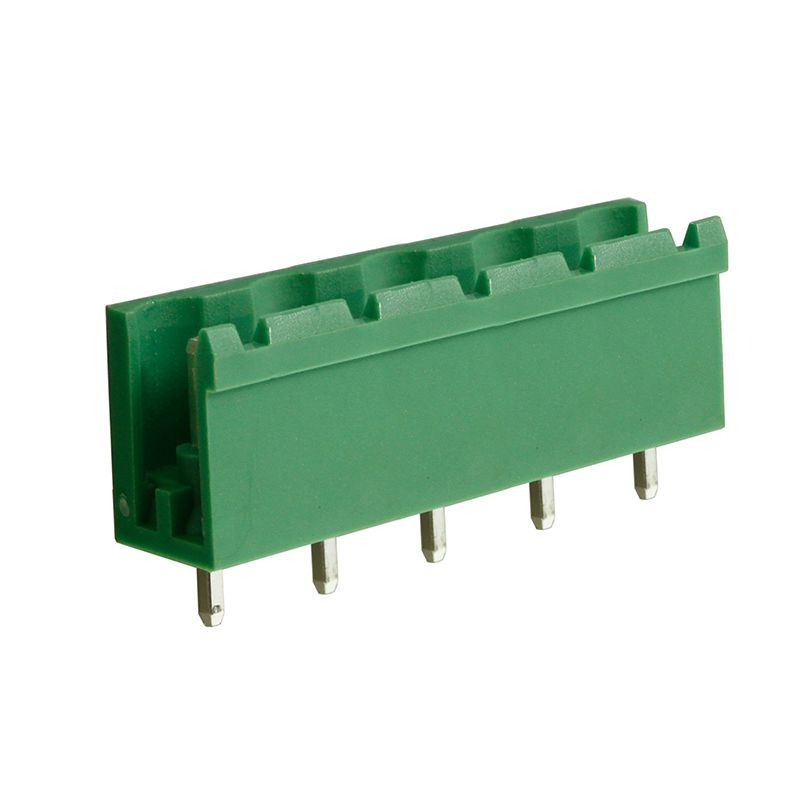 Steckbare Anschlussklemme 7,5 mm | Stecker | vertikal | geschlossene Seiten