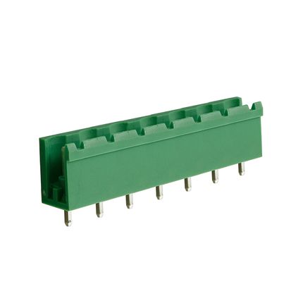 Steckbare Anschlussklemme 7,5 mm | Stecker | vertikal | offene Seiten