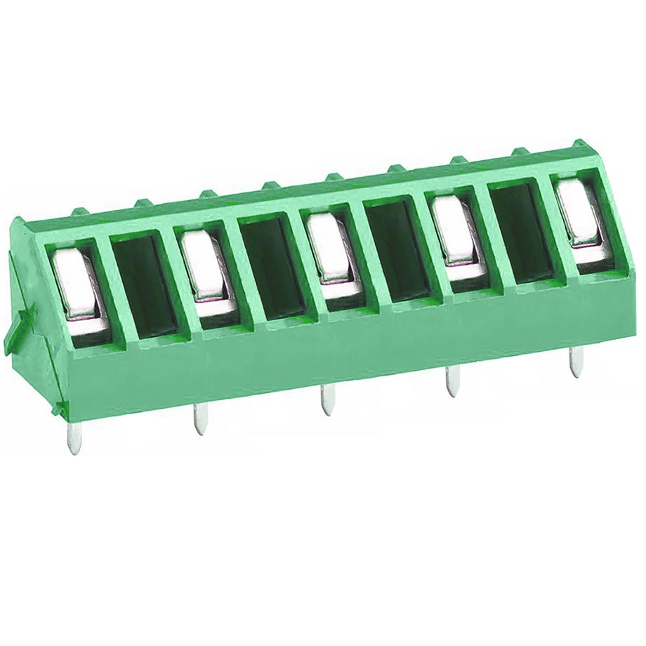 Anschlussklemme 10 mm | niedriges Profil | 45° | Rising-Clamp