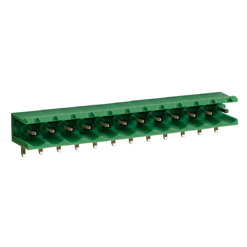 Steckbare Anschlussklemme 5,08 mm | Stecker | horizontal | geschlossene Seiten