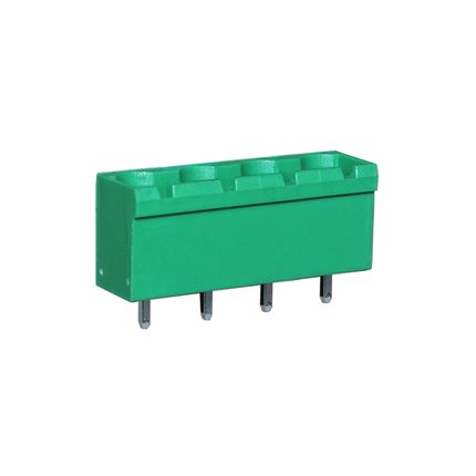 Steckbare Anschlussklemme 7,62 mm | Stecker | vertikal | geschlossene Seiten