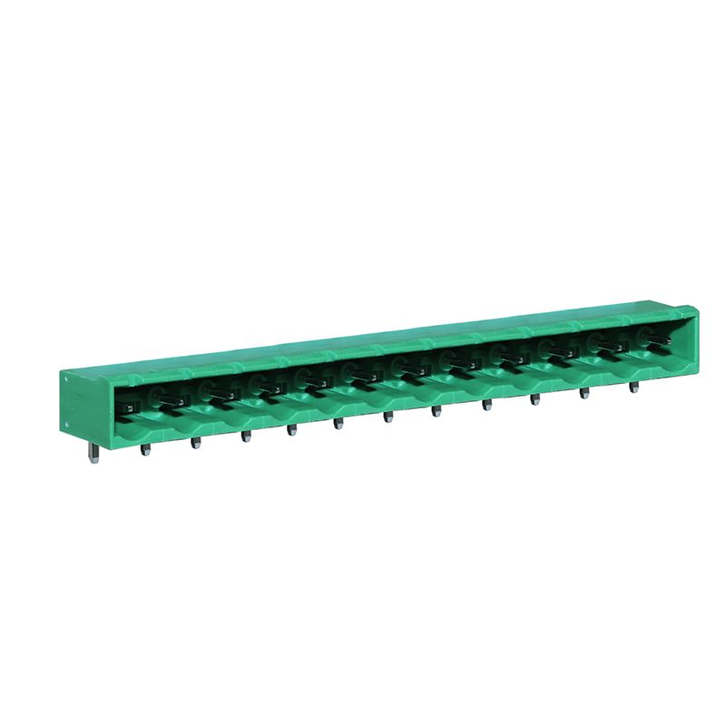 Steckbare Anschlussklemme 7,62 mm | Stecker | horizontal | geschlossene Seiten