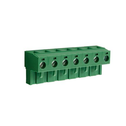Steckbare Anschlussklemme 7,5 mm | Buchse | Rising-Clamp