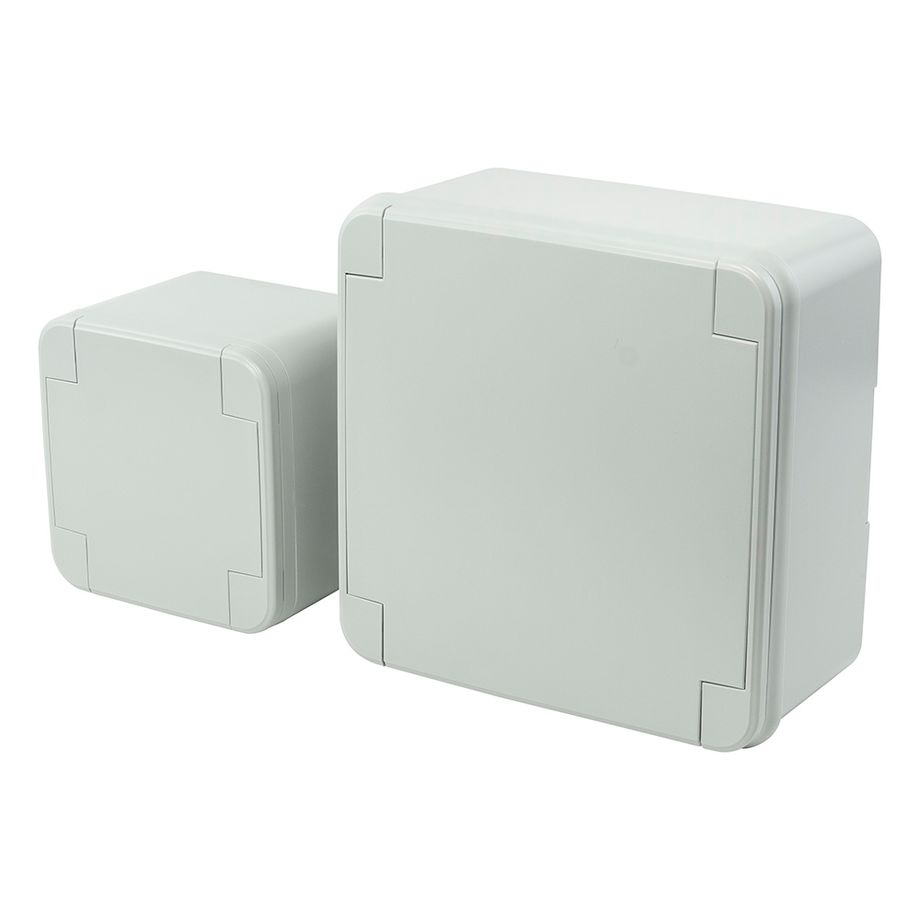 Outdoorgehäuse IP66/67 | Polycarbonat V0 | optional mit Mastbefestigung | HUB-Serie