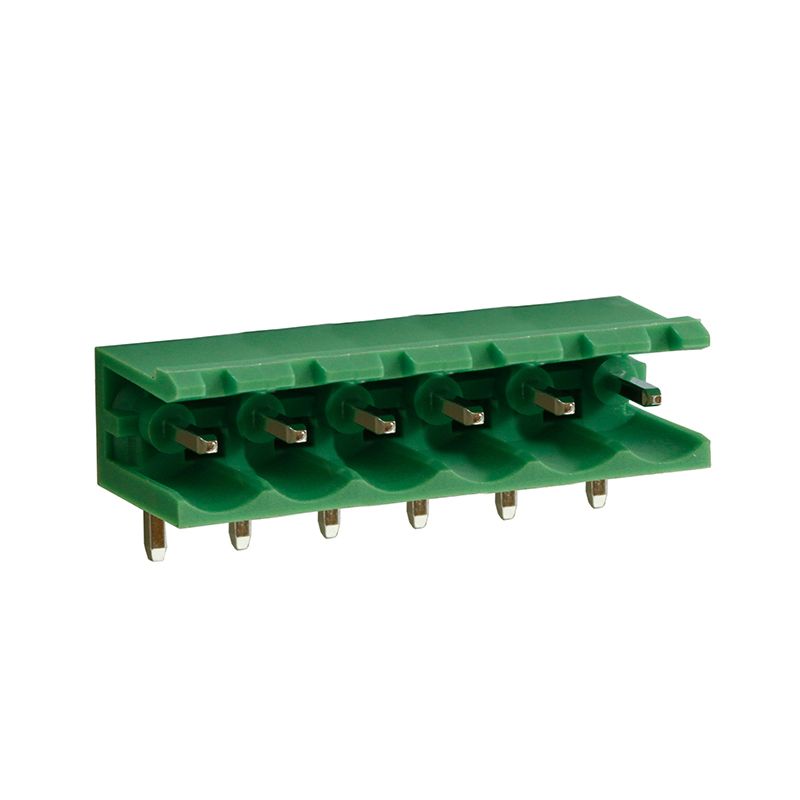 Steckbare Anschlussklemme 5,08 mm | Stecker | horizontal | geschlossene Seiten