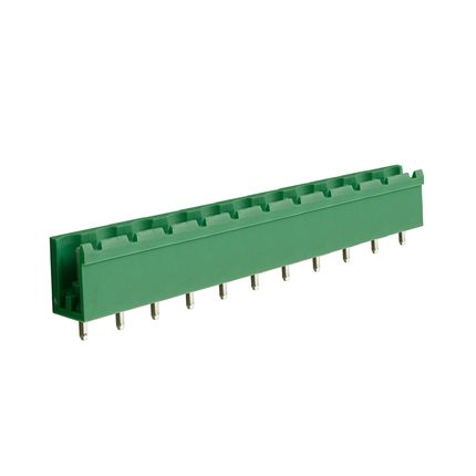 Steckbare Anschlussklemme 7,5 mm | Stecker | vertikal | offene Seiten