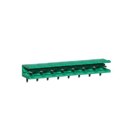 Steckbare Anschlussklemme 7,62 mm | Stecker | horizontal | offene Seiten