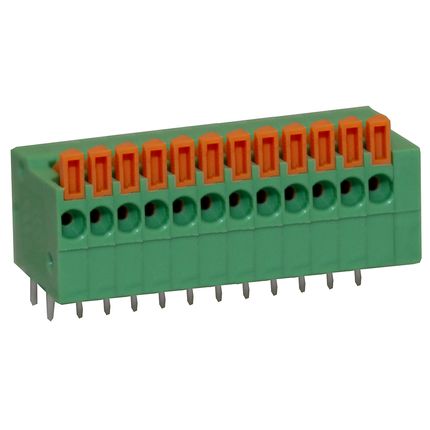 Steckklemme 2,54 mm | horizontal
