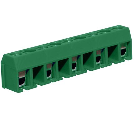 Anschlussklemme 10 mm | Drahtschutzbügel | niedriges Profil | 90°