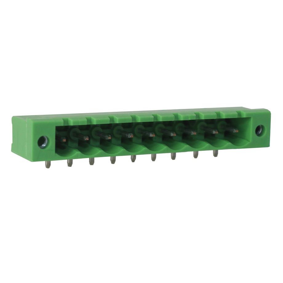 Steckbare Anschlussklemme 5,08 mm | Stecker | horizontal | geschlossene Seiten
