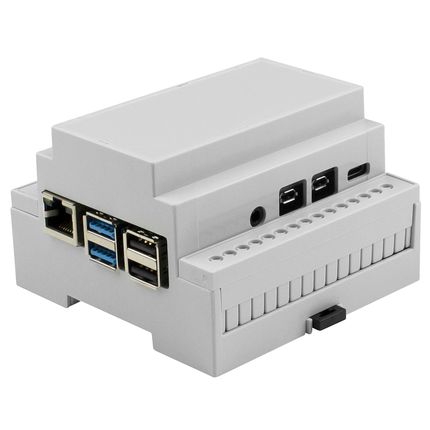 Hutschienengehäuse | Raspberry Pi | Polycarbonat V0 | Serie CNMB