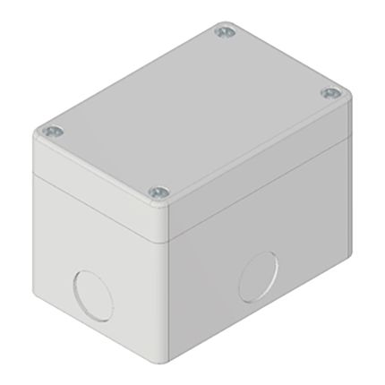 Elektronikgehäuse wasserdicht | IP65 | ABS V0 | für Taster und Steuergeräte | Serie CCS