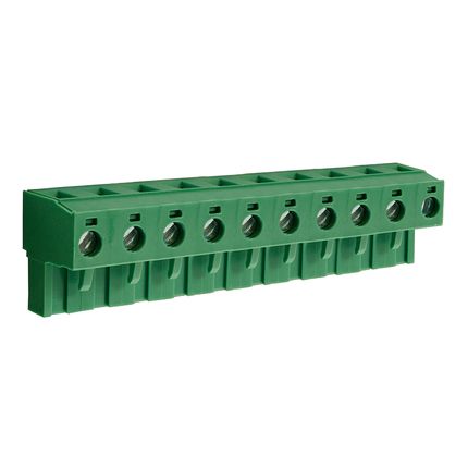 Steckbare Anschlussklemme 7,5 mm | Buchse | Rising-Clamp