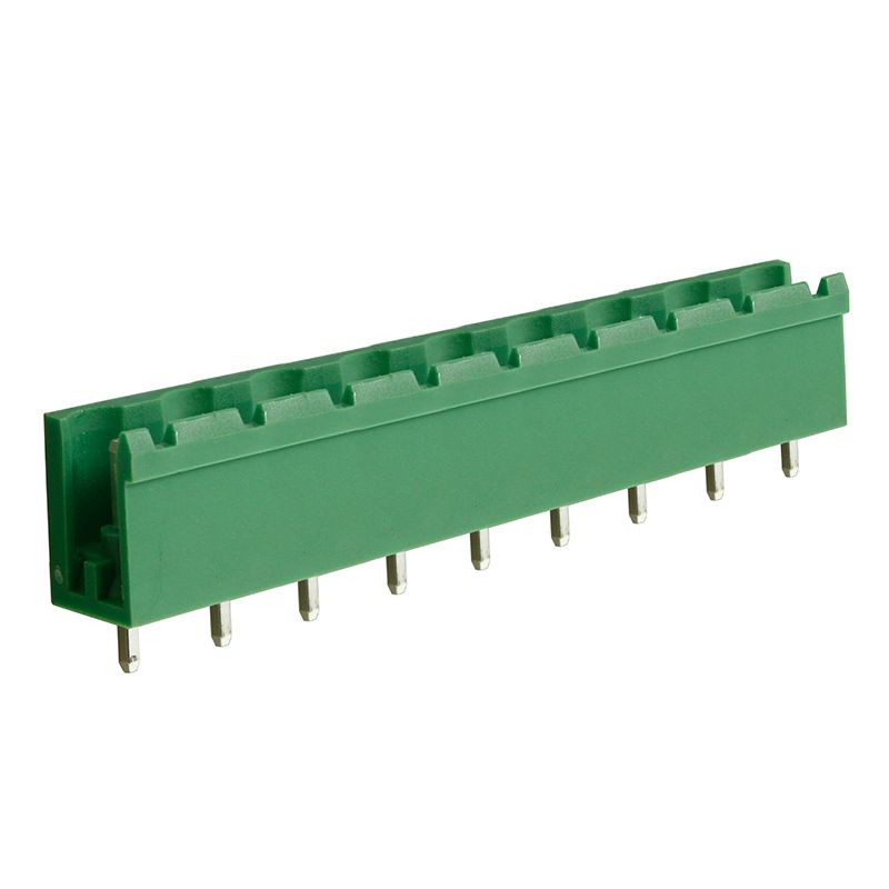 Steckbare Anschlussklemme 7,5 mm | Stecker | vertikal | geschlossene Seiten
