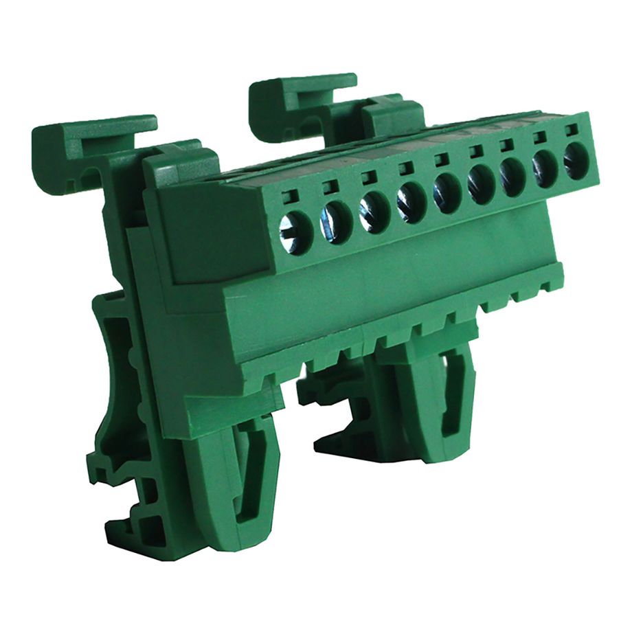Steckbare DIN-Schienen-Anschlussklemme 5 mm | horizontal