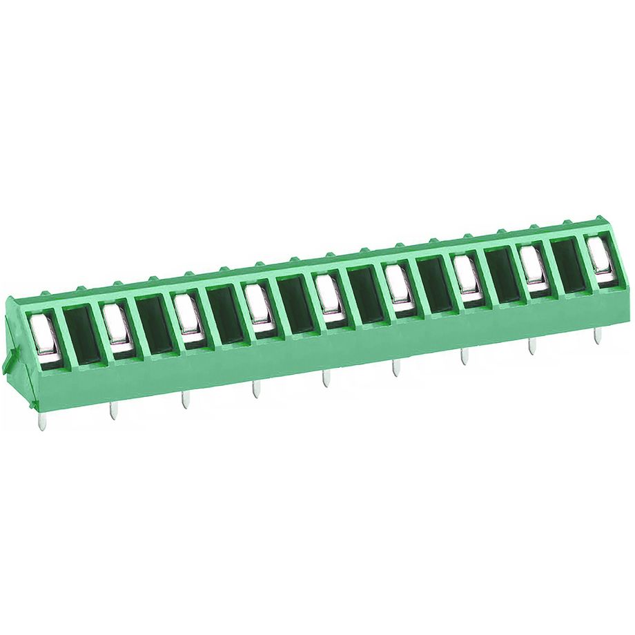 Anschlussklemme 10 mm | niedriges Profil | 45° | Rising-Clamp