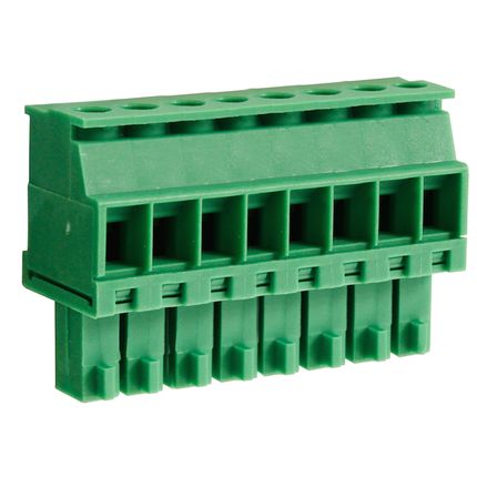 Steckbare Anschlussklemme 3,5 mm | Buchse | vertikal standard | Rising-Clamp