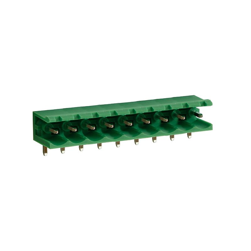 Steckbare Anschlussklemme 5,08 mm | Stecker | horizontal | geschlossene Seiten