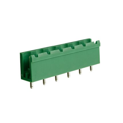 Steckbare Anschlussklemme 7,5 mm | Stecker | vertikal | offene Seiten