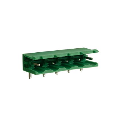 Steckbare Anschlussklemme 7,5 mm | Stecker | horizontal | offene Seiten