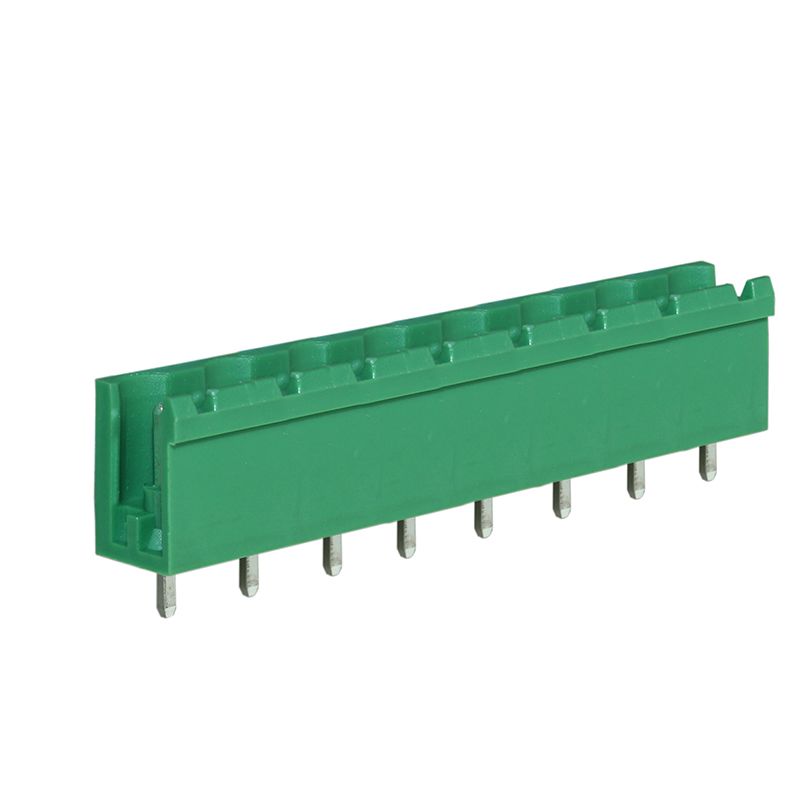 Steckbare Anschlussklemme 7,62 mm | Stecker | vertikal | geschlossene Seiten