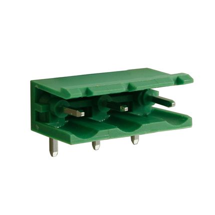 Steckbare Anschlussklemme 7,5 mm | Stecker | horizontal | offene Seiten