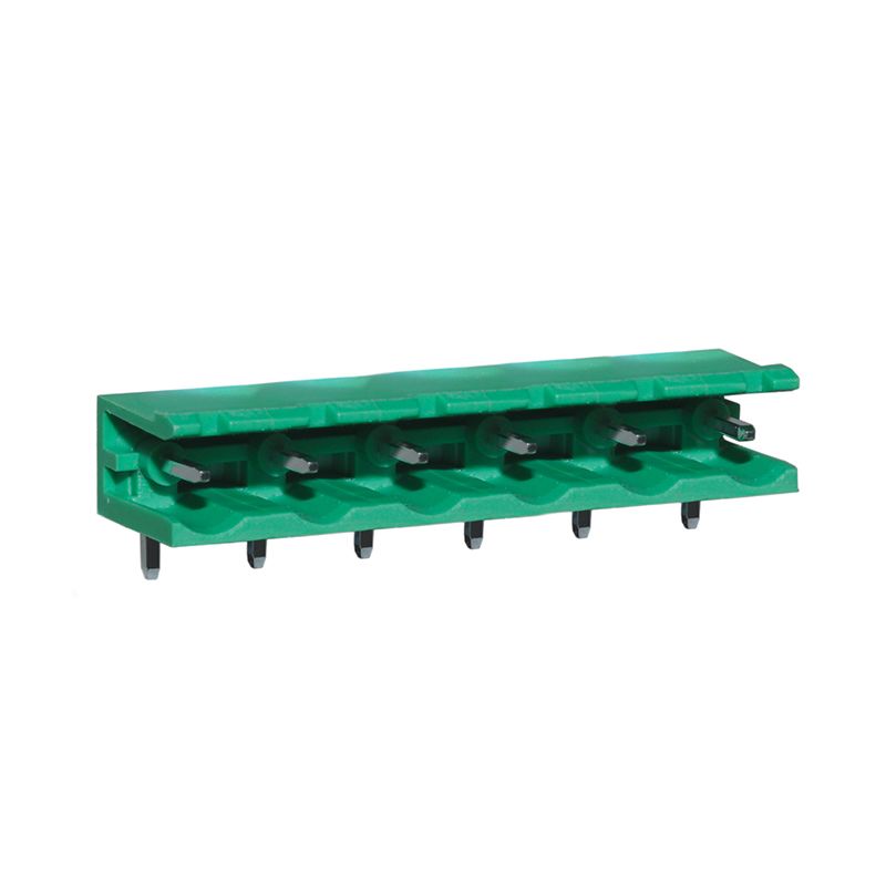 Steckbare Anschlussklemme 7,62 mm | Stecker | horizontal | geschlossene Seiten