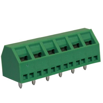 Anschlussklemme 5,08 mm | 45° | Rising-Clamp